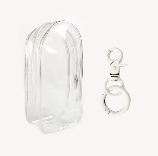 Colorful Transparent Protector Case Organizer Box for 17cm Labubu Dolls