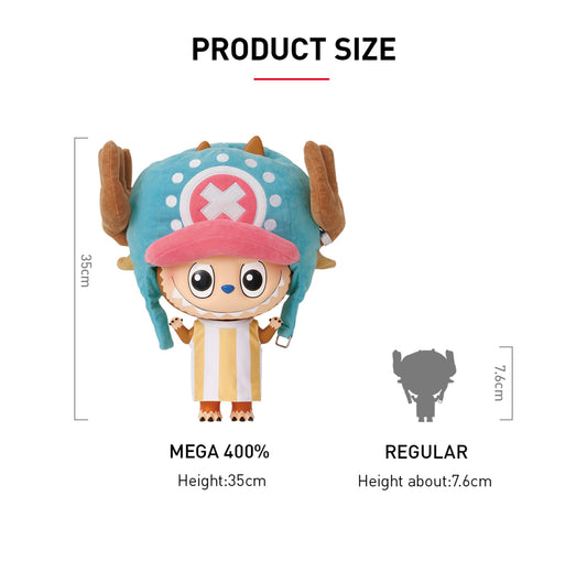 POP MART MEGA LABUBU 400% TONY TONY CHOPPER