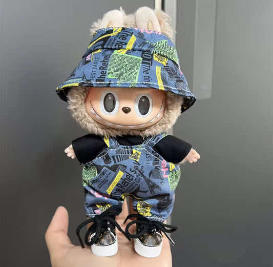 Doll's Clothes Cute Fashion Clothing DIY Kids Gift for Labubu Dress Gift Clothes Accessories