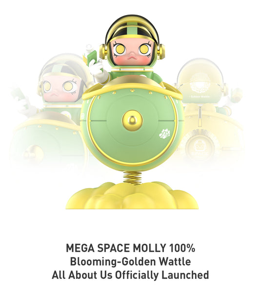 MEGA SPACE MOLLY 100% Blooming-Golden Wattle Limited Edition