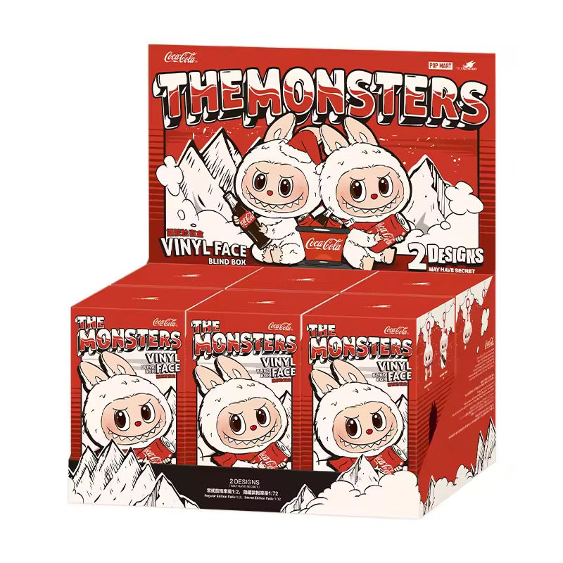 POP MART THE MONSTERS COCA-COLA SERIES-Vinyl Face Blind Box