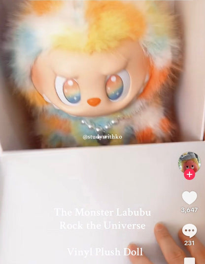 The Monsters Labubu - Rock The Universe - Vinyl Plush Doll