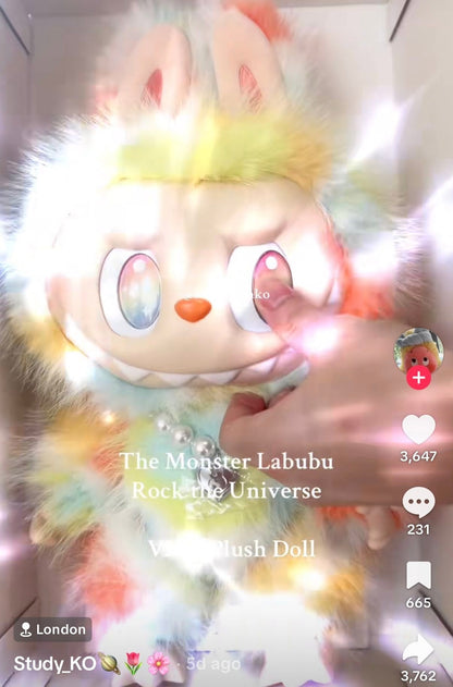The Monsters Labubu - Rock The Universe - Vinyl Plush Doll