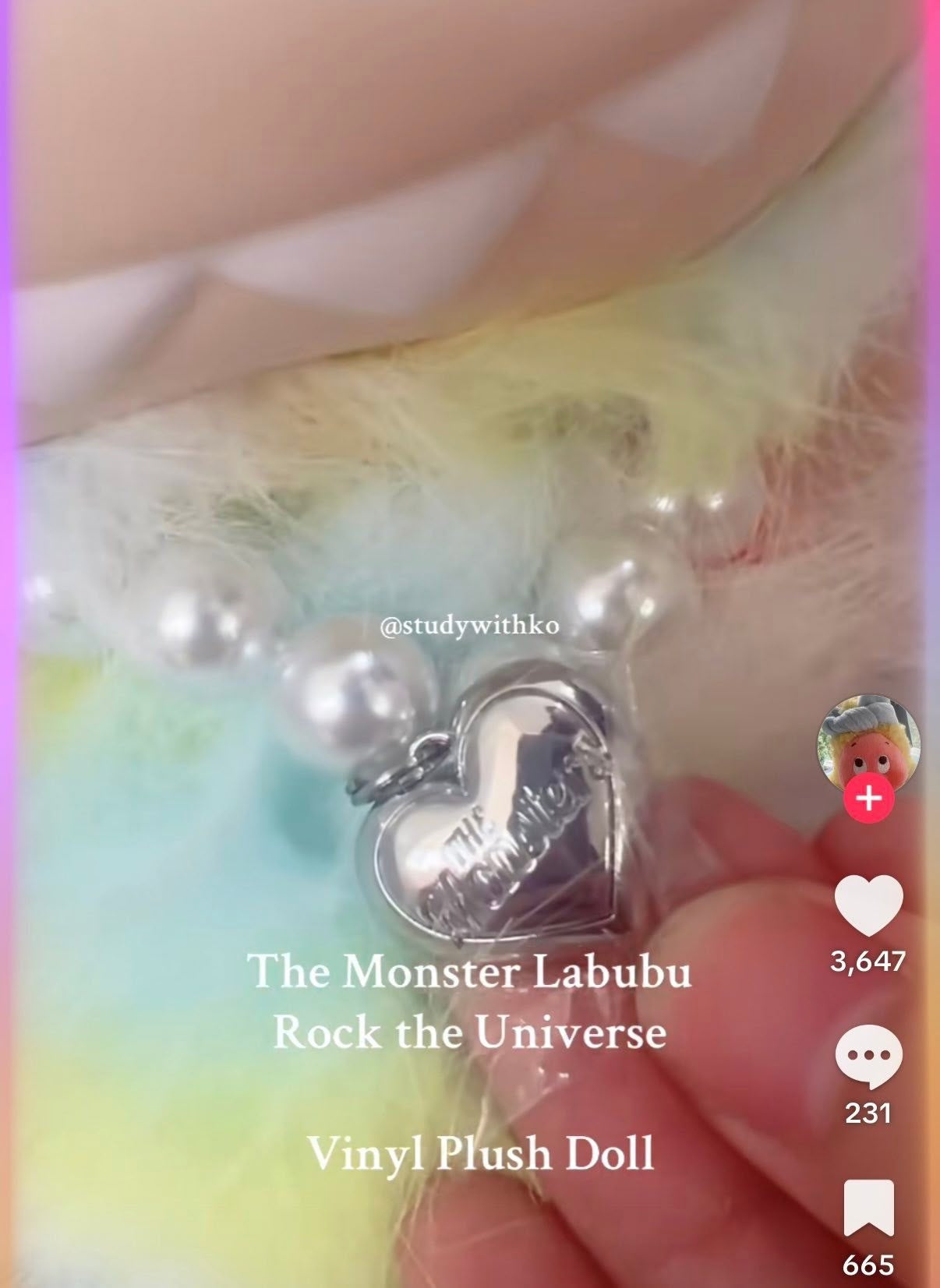 The Monsters Labubu - Rock The Universe - Vinyl Plush Doll